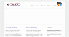 Desktop Screenshot of coolsofttech.com