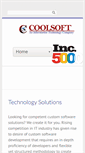 Mobile Screenshot of coolsofttech.com